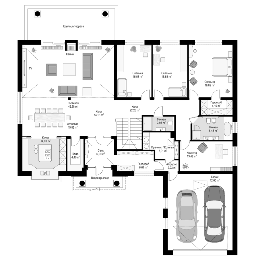 Планировка проекта дома №mp-282 proect_mp-282-pl0.png