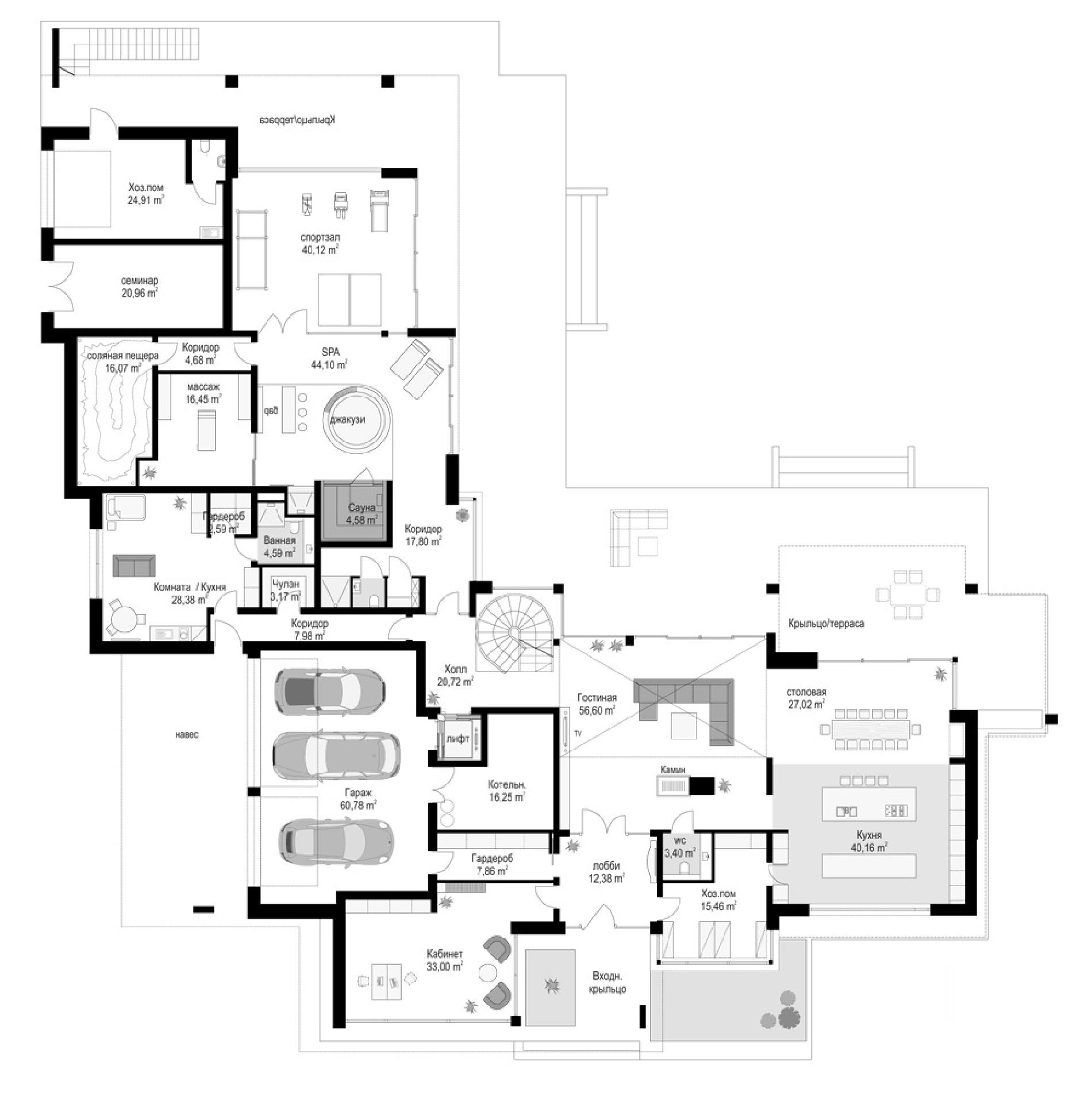 Планировка проекта дома №mp-321 proect_mp-321-pl1.jpg