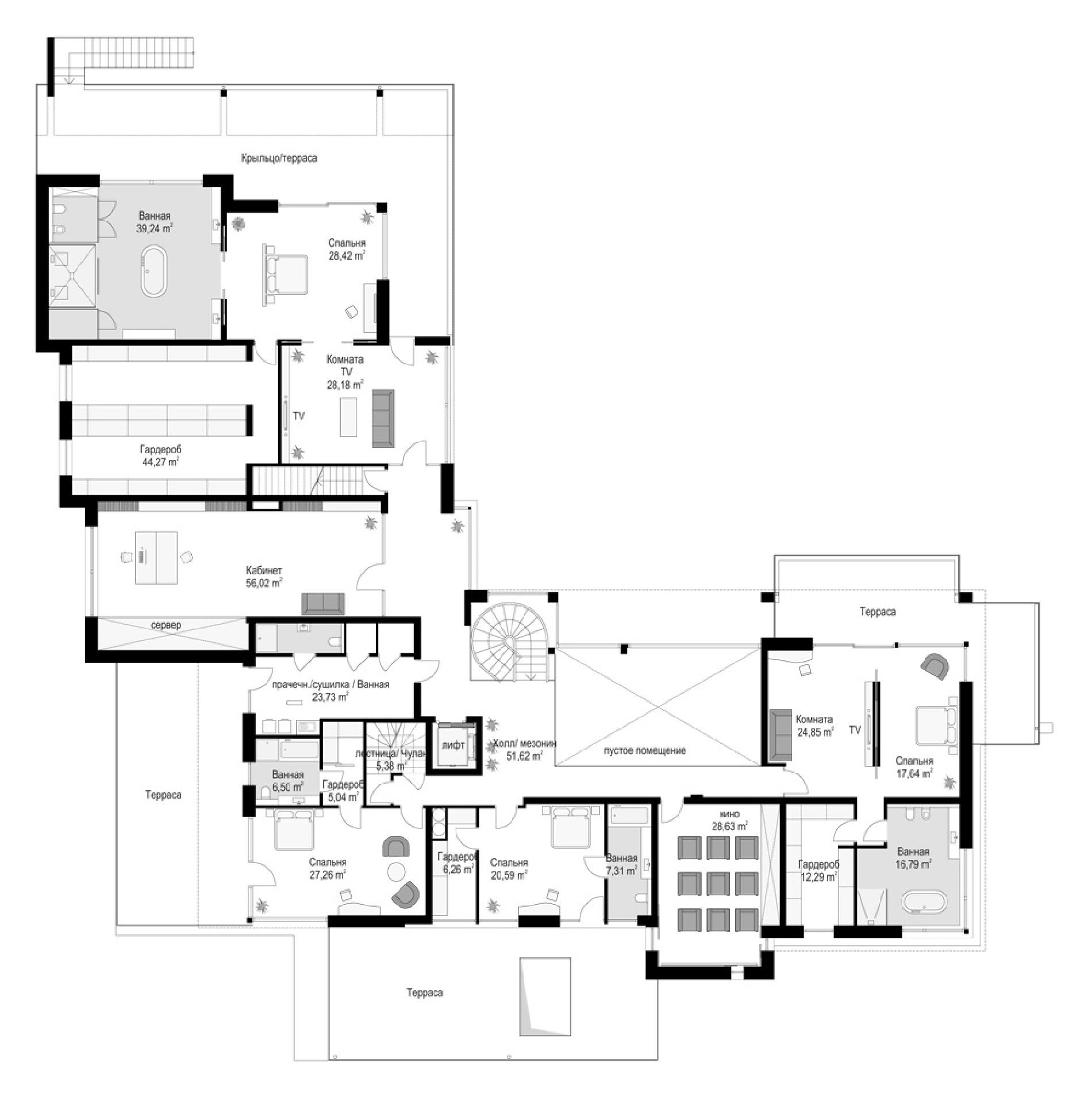 Планировка проекта дома №mp-321 proect_mp-321-pl3.jpg