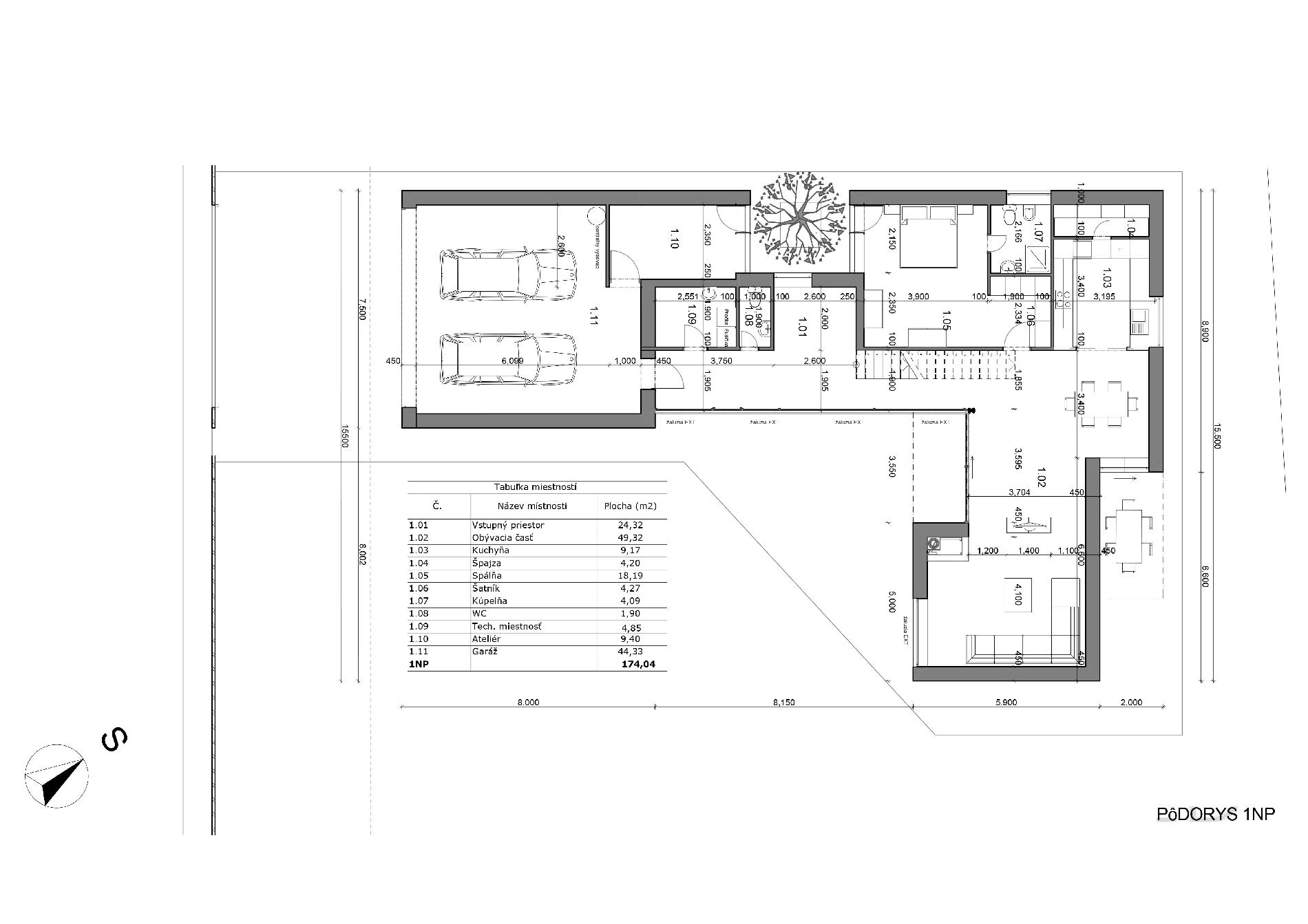 Планировка проекта дома №n-255 N-255_p1.jpg