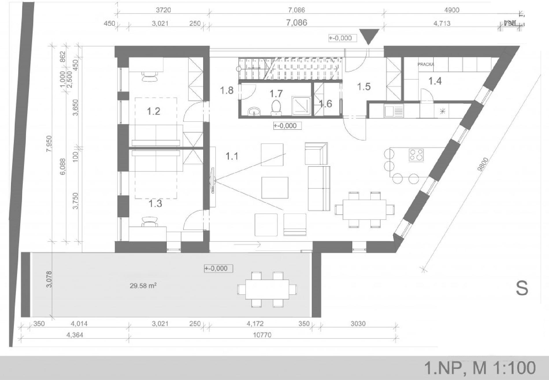 Планировка проекта дома №n-257 N-257_p1.jpg