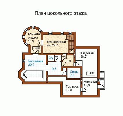 Планировка проекта дома №s-439-1k s-439-1k-p0.gif