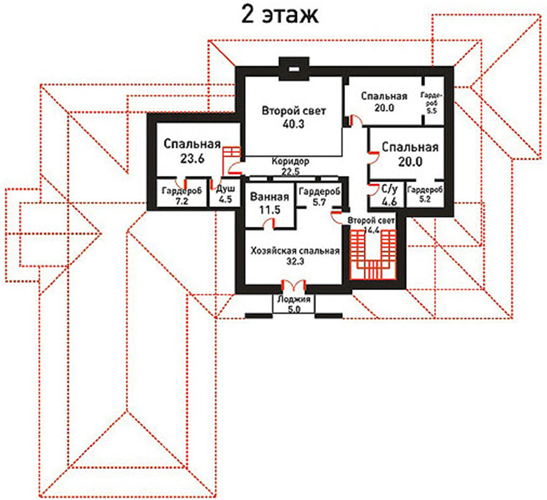 Планировка проекта дома №sov-14 sov-14_2.jpg