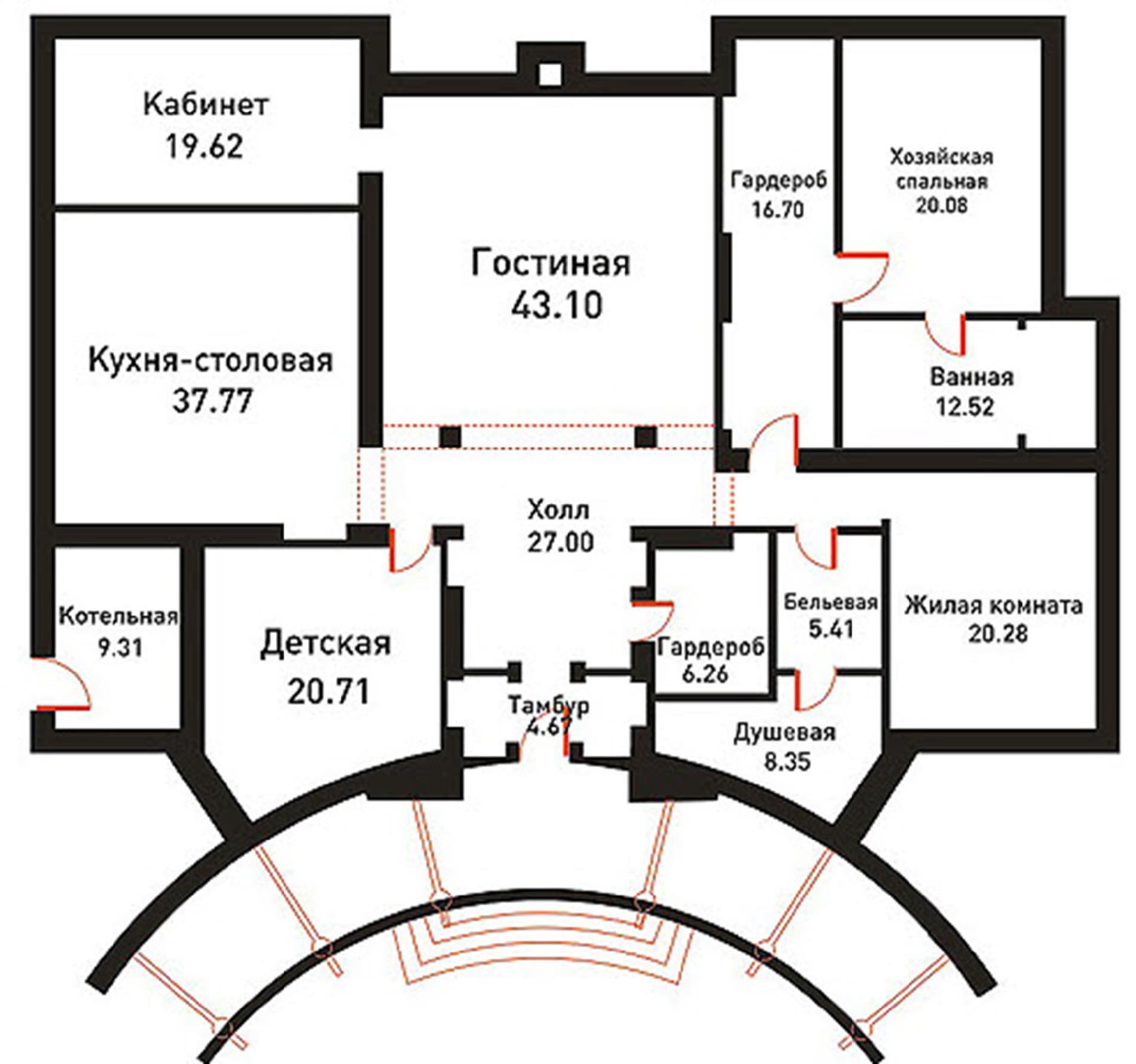 Планировка проекта дома №sov-15 sov-15_1.jpg