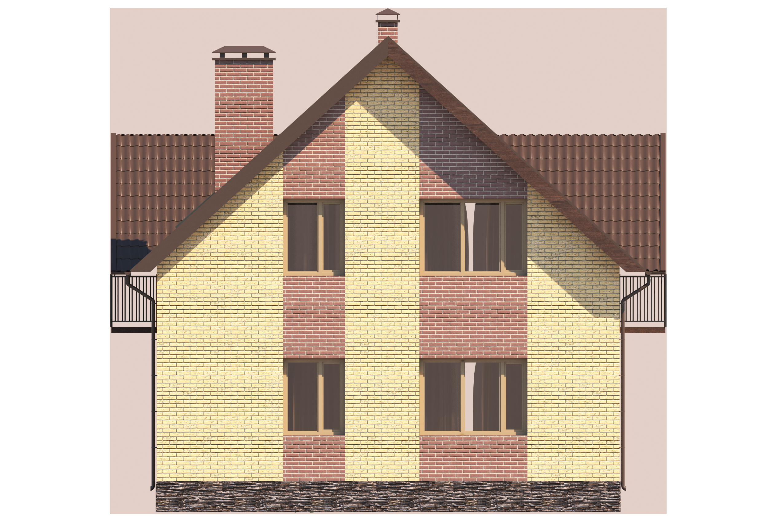 Проект дома №t-03 facade3.png