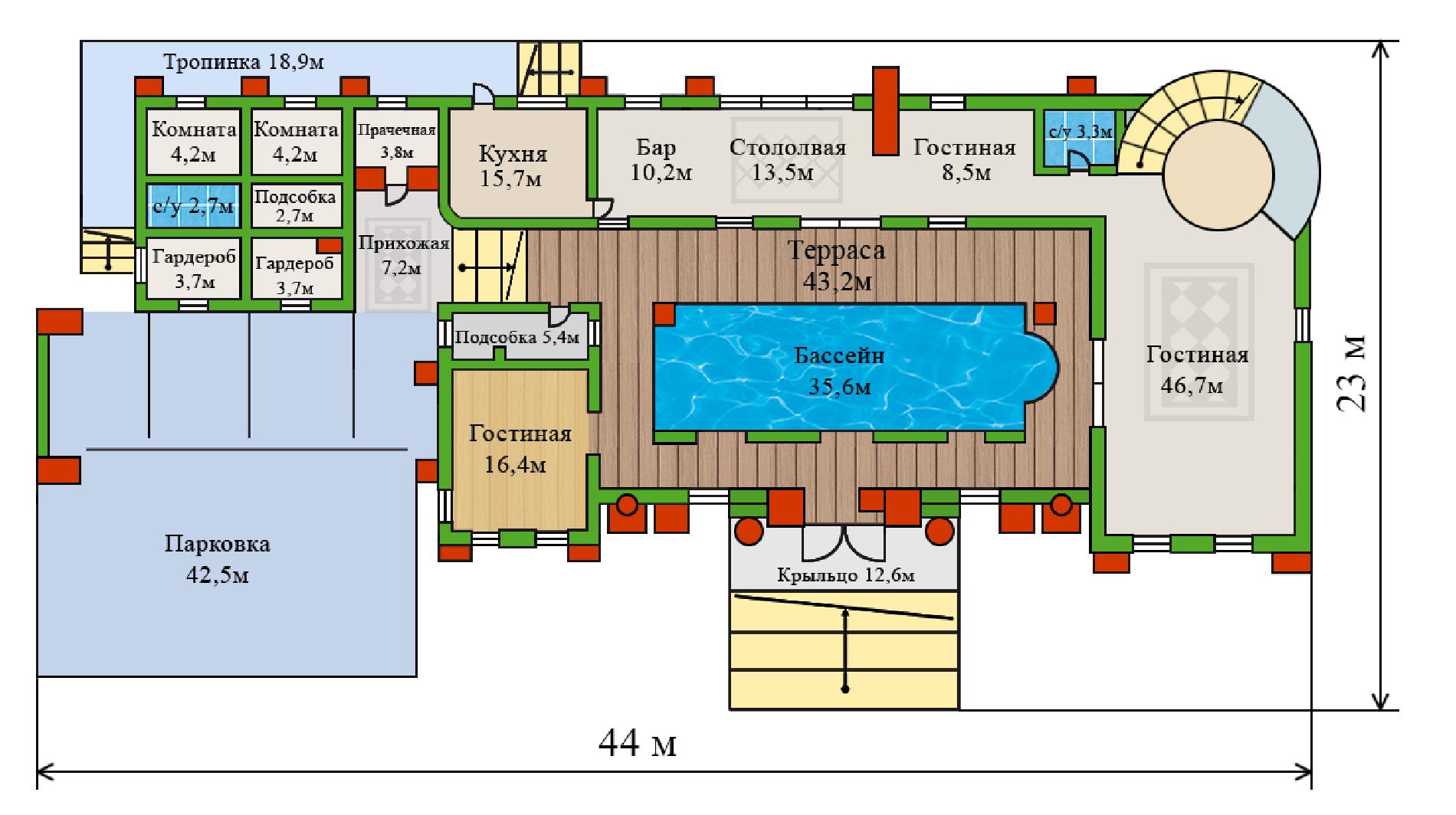 Планировка проекта дома №v-555 10_1.jpg