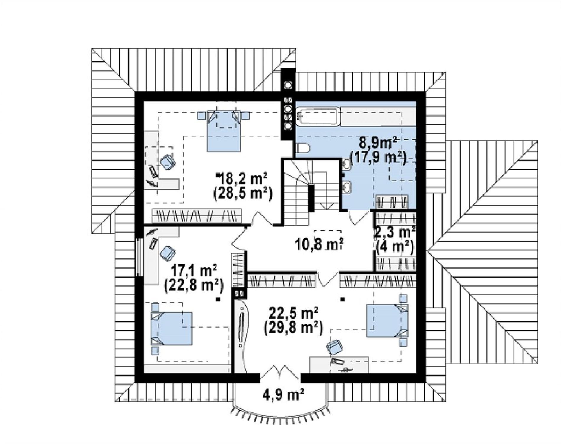 Идеальный проект дома. План дома с мансардой. Проект дома Аристократ. Как распланировать второй этаж.