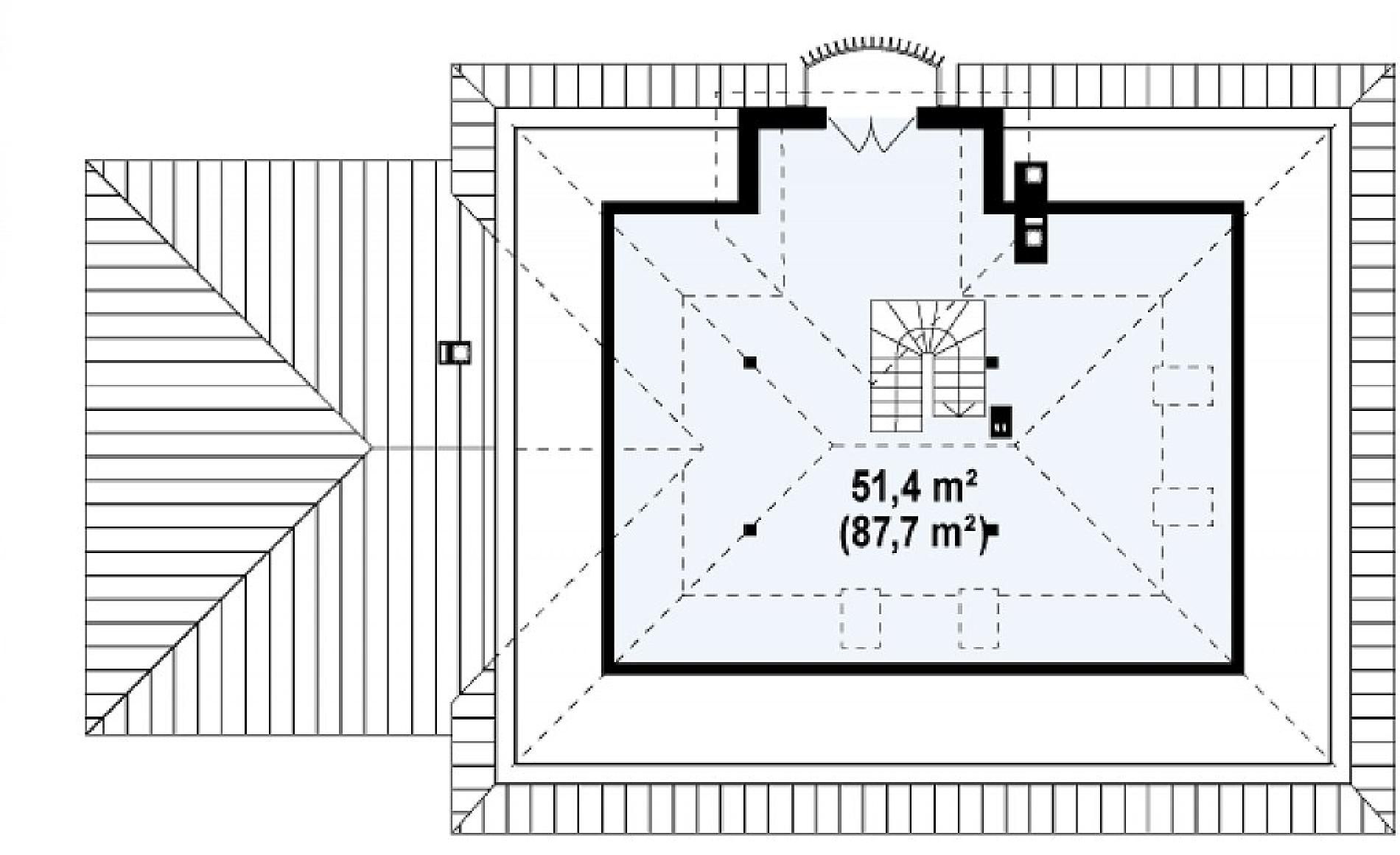 Планировка проекта дома №z10 gl2 stu bk Z10_GL2_STU_bk_rzut2.png