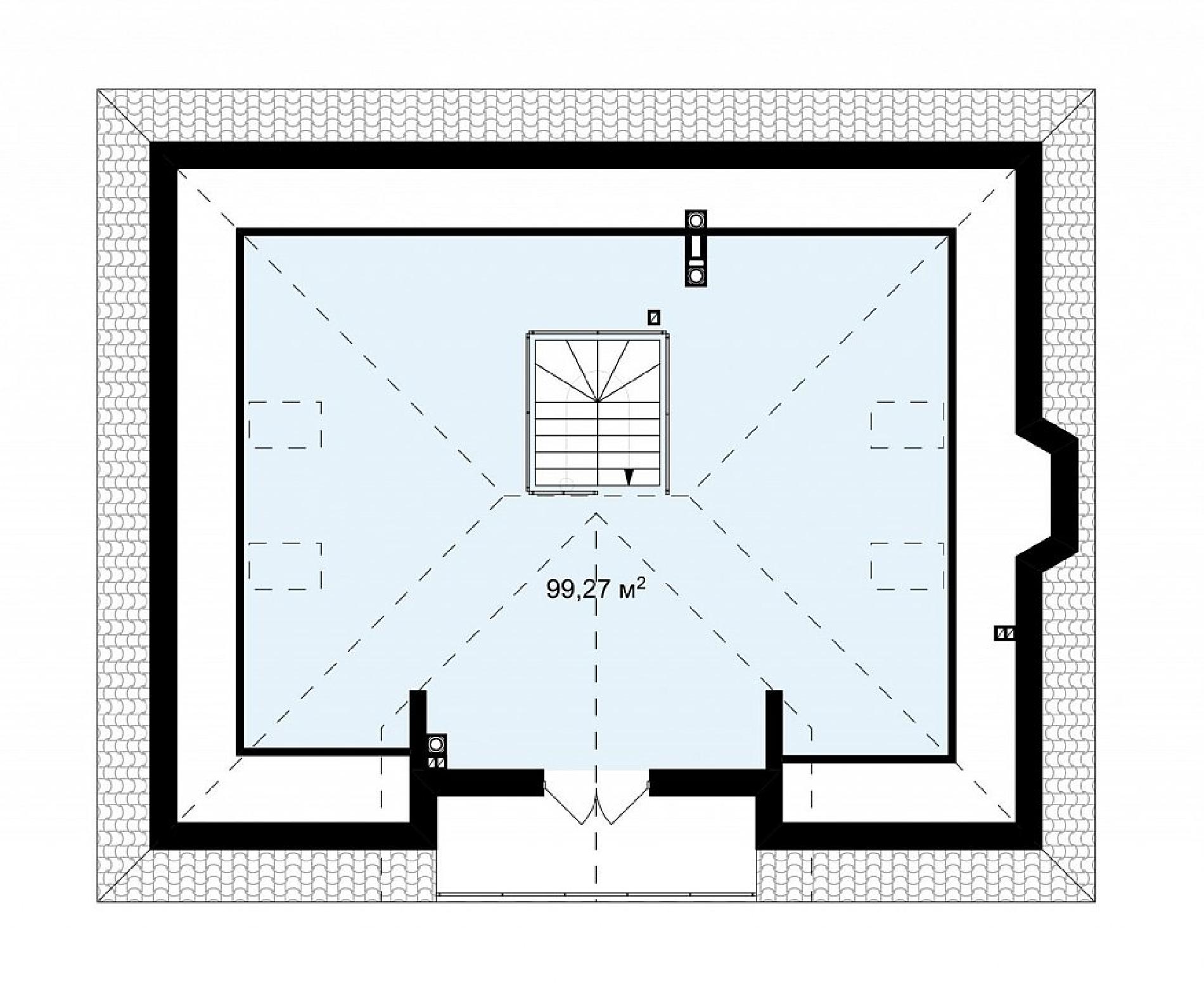 Планировка проекта дома №z10 stu bk z10_stu_bk_rzut2.jpg