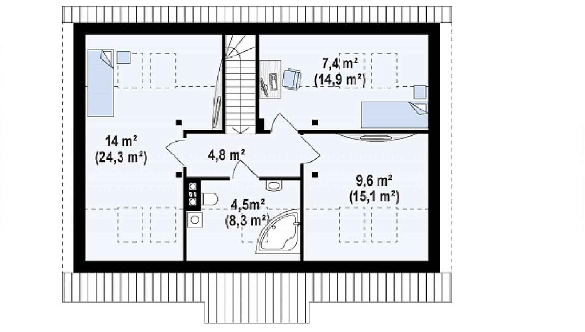 Планировка проекта дома №z12 p gp Z12_P_GP_rzut2.png