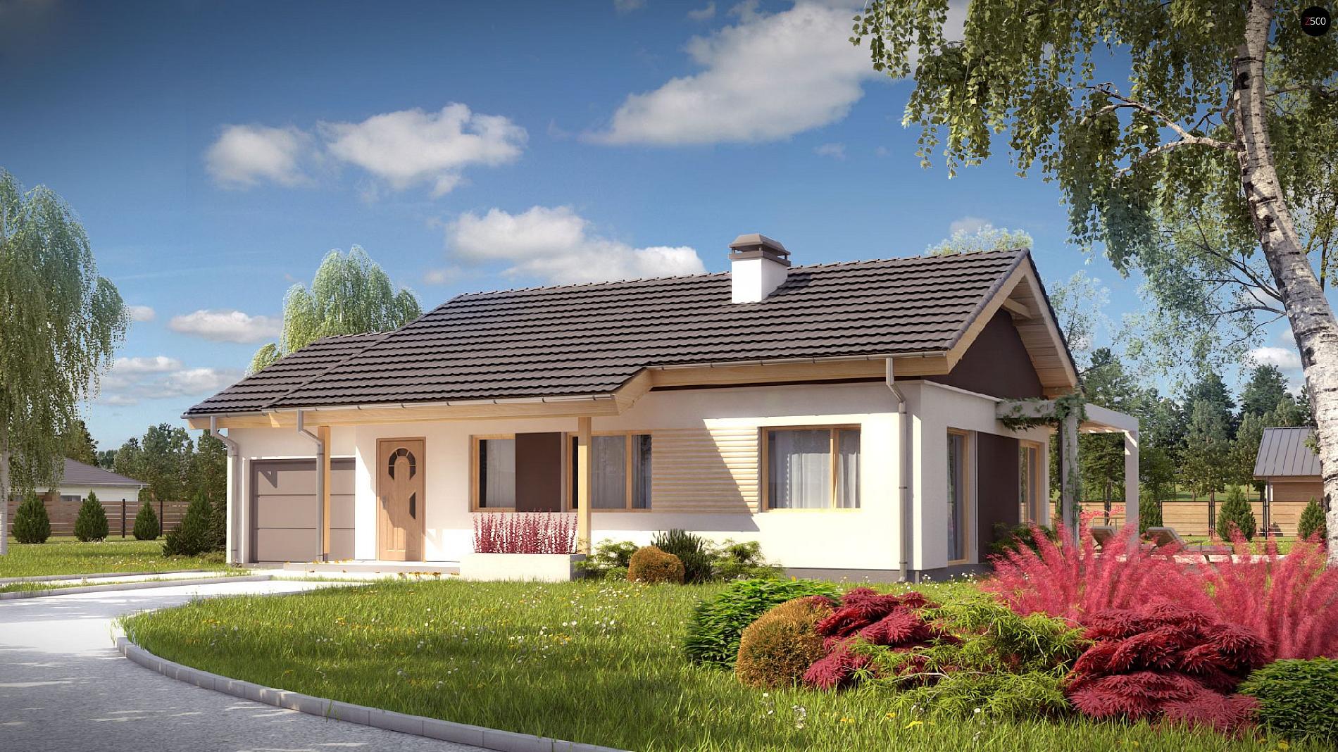Проект дома №z259 z259_view4.jpg