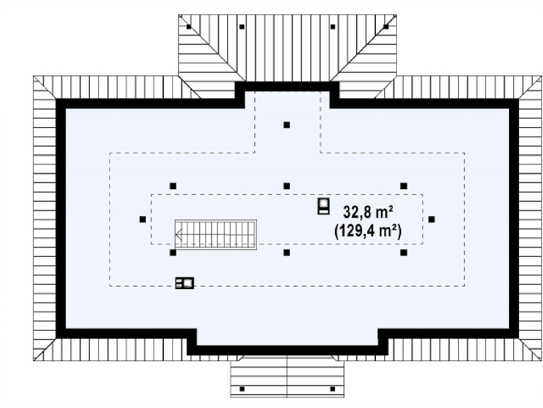 Планировка проекта дома №z5 Z5_rzut2.png